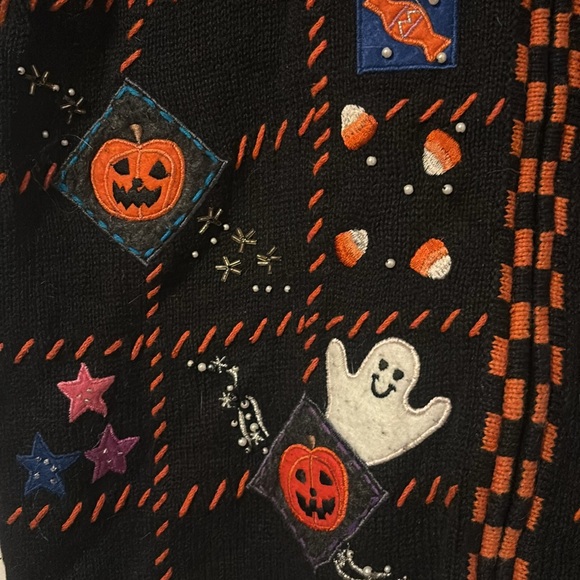 vintage halloween vest - Picture 3 of 6
